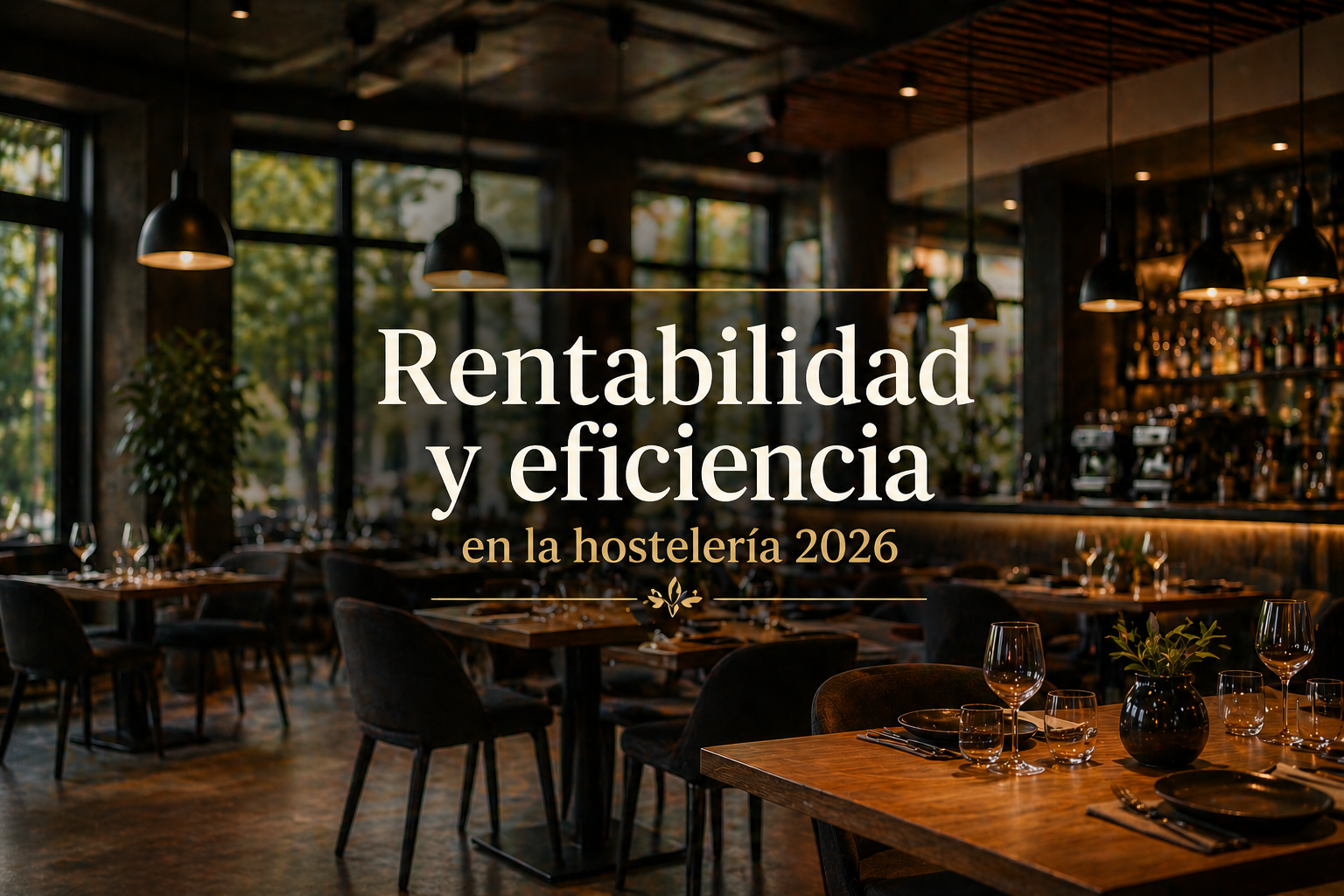 Rentabilidad y eficiencia en hostelería 2026